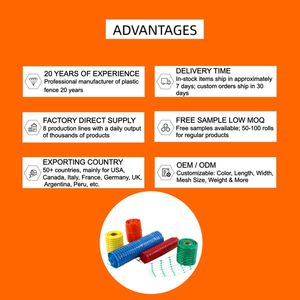 Malla de Advertencia para Cables Subterráneos YONGTE V-BR60-10026 de Plástico <span class=keywords><strong>HDPE</strong></span> de 20cm y 30cm de Alto, Multicolor, con Protección UV - Product Image 5