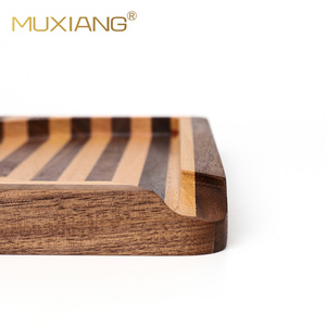 MUXIANG Wooden Cigarette Tray Square Eco-Friendly Tobacco Rolling Tray - Product Image 3