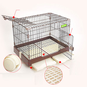 Vendita calda materiale plastico tre colori toilette adatto per cani di piccola taglia gabbie per canili di grandi dimensioni - Product Image 4