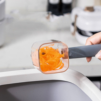 Couteau à éplucher les fruits et légumes en acier inoxydable et plastique de haute qualité