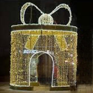 Motif lumineux <span class=keywords><strong>de</strong></span> <span class=keywords><strong>Noël</strong></span> en LED 3D pour l'extérieur, éclairage <span class=keywords><strong>de</strong></span> chemin pour les fêtes d'hiver, décoration <span class=keywords><strong>de</strong></span> passage piétonnier - Product Image 6
