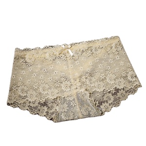 Vente flash, sous-vêtements pour femmes de haute qualité, sous-vêtements pour femmes de couleur unie, shorts sexy pour femmes, culottes avec dentelle - Product Image 2