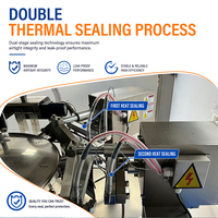 Machine d'emballage automatique de sachets préformés pour abricots secs, raisins secs, dattes, mangues séchées, noix, fruits secs mélangés et autres collations