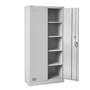 Armoire de classement métallique à double porte, multi-niveaux et verrouillable, <span class=keywords><strong>casier</strong></span> de <span class=keywords><strong>rangement</strong></span> pour employés de bureau, best-seller - Product Image 5