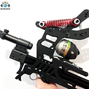 Arc à poulies à grande vitesse, lance-pierre hybride 2 en 1, arbalète répétitive pour flèches et billes d'acier avec viseur laser, chasse et pêche en plein air - Product Image 4