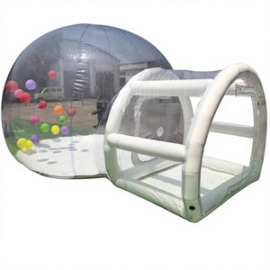 Structure gonflable pour enfants, château gonflable, carpa burbuja, maison à bulles gonflable avec tunnel - Product Image 1