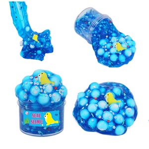 2023 New Ocean Crystal Mud Colored Clay Decompression Toy Slime <b>Kit</b> - Product Image 4