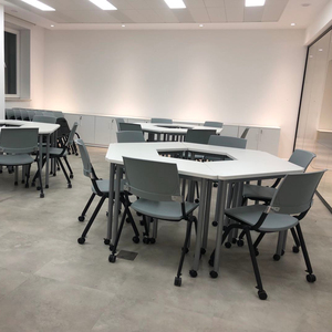 Khung Kim Loại Đồ Nội Thất Trường Học Học Bàn Học Với Ghế Phong Cách Bán Buôn Chất Lượng Tốt Bán Hot Nhà Máy Trực Tiếp - Product Image 2