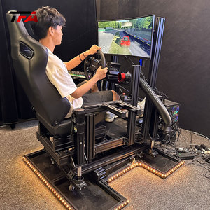 aluminium simulateur de cockpit de course siège voiture conduite simulateur de course jeu de cockpit simulateur de course - Product Image 2
