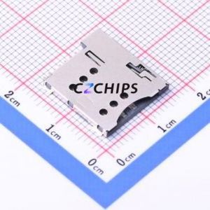 K-DYX-003 <b>SIM</b> <b>Card</b> Connector SMD Connector Micro <b>SIM</b> <b>Card</b> <b>Card</b> <b>Holder</b> 1.35mm - Product Image 1