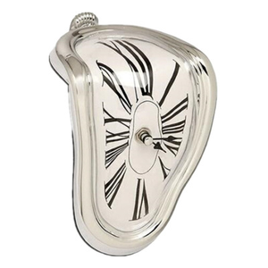 <span class=keywords><strong>Reloj</strong></span> de fusión de pared Surreal, nuevo estilo, decoración elegante, regalo, despertador giratorio - Product Image 1