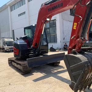 <span class=keywords><strong>Mini</strong></span>-excavatrice Yanmar 85 d'occasion, 8,5 tonnes, prix avantageux, hydraulique, sur chenilles, d'origine japonaise, Yanmar 85 - Product Image 5