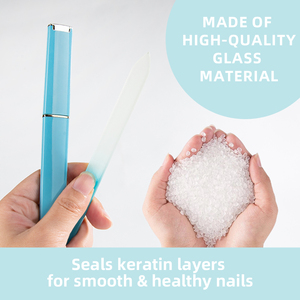 Công Cụ Làm Đẹp Du Lịch Di Động Móng Tay Tập Tin Móng Tay Đệm Chuyên Nghiệp Tái Sử Dụng Bền Đôi Hai Mặt Tinh Thể Thủy Tinh Móng Tay Tập Tin Với Trường Hợp - Product Image 3