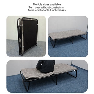 Letto Pieghevole Temporaneo Personalizzabile con Molle e Tela Metallica per Scuola, Ospedale, Ufficio e Camera da Letto - Product Image 6