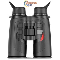 Jumelles thermiques avec capteur VOx 640x512, objectif 50 mm F1.1, télémètre laser 1000 m, écran AMOLED 60 Hz