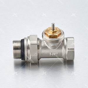 MK-5005 Robinet thermostatique automatique en laiton pour radiateur, contrôle de température A102, vente en gros - Product Image 3