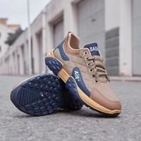 BAEWOON B109 Chaussures décontractées pour homme grande taille, semelle souple, respirantes, baskets dynamiques, chaussures de travail, chaussures de papa, antidérapantes, confortables pour la course