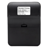 Printer penerimaan termal Bluetooth kecil 58mm murah untuk telepon Android dan iOS penggunaan penghubung