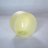 Ensemble de bols chantants en cristal de couleur pastel HF 432hz 440hz bain de guérison bols chantants en quartz vente en gros bols sonores en cristal de méditation