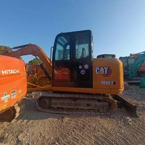 On Hot Sale Caterpillar Japan Good Brand Excavators Cat306 307 308 310 Cat Used Machinery 6Ton Cat306e2 With Low Price for Sale - Product Image 2