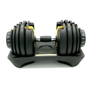 Équipement de musculation KWO KWO, haltères personnalisés avec logo, poids libres pour exercices, ensemble d'haltères réglables de 24 kg à vendre - Product Image 1