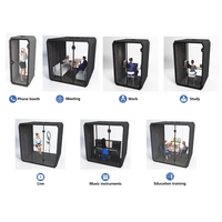 Chambre d'isolation audio ventilée avec contrôle du bruit 30 ± 5DB Norme E0 pour les studios de streaming professionnels
