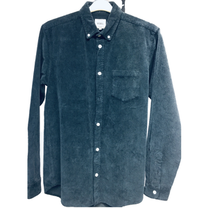 Chemise en flanelle décontractée à manches longues de haute qualité pour hommes avec col polo rabattu personnalisable en gros du Bangladesh - Product Image 5