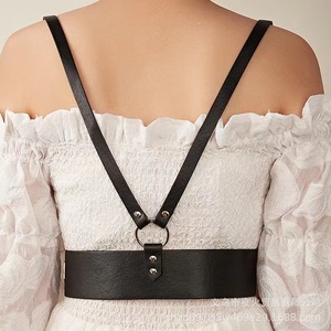 Vente directe d'usine de vêtements bondage sexy, costumes érotiques pour adultes en cuir PU écologique et accessoires. - Product Image 2
