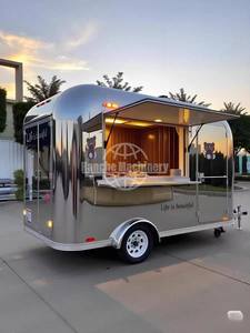 Carreta de Comida Móvil, Remolque Eléctrico para Venta de Comida, Carrito para Té de Burbujas, Smoothies, Jugos, Helados, Café y Postres - Product Image 3