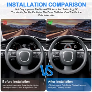Nuevo Panel de Instrumentos Digital para Automóvil Navihua con Sistema Linux, Velocímetro Virtual, Pantalla LCD, Carplay para Audi A4 2010 2012 - Product Image 4