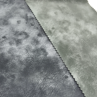 Tissu en velours glacé ultra-fin, résistant aux plis, imperméable, en cuir PU pour la confection de vestes pour hommes, usage vestimentaire et décoratif