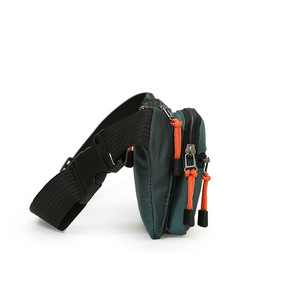 Sac banane R Sport en nylon résistant à l'eau pour sports de plein air, multifonctionnel, pour téléphone, noir, vert, bleu, gris, collection Printemps 2025 - Product Image 4