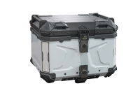 F2-MOTO Bagages en alliage d'aluminium pour moto, boîtes supérieure et arrière Ox Horn 45L, logo personnalisé, rénovation/mise à niveau, garantie de 12 mois