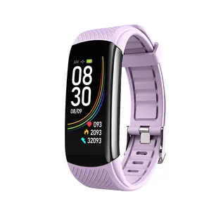call message reminder pedometer smart bracelet tracker smart watch sports C6T watch fitness smartband