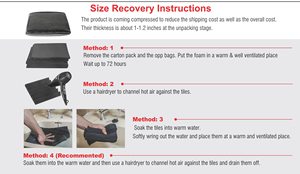 <span class=keywords><strong>BONNO</strong></span> – mousse d'isolation acoustique en polyuréthane, haute densité, retardateur de flamme - Product Image 6