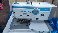 JACK T-9820G Machine à coudre à boutonnière informatisée Machine à oeillets Machine à coudre industrielle pour jeans