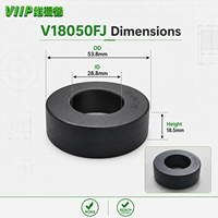 Núcleo Magnético Toroidal Nanocristalino V18050FJ para Transformador de Corriente y Circuito de Filtro de Potencia