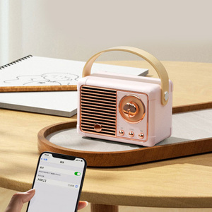Altavoz Bluetooth Decorativo Retro, Mini Altavoz para Cocina, FM, TF, AUX, 0-5W, Portátil, Regalo, Venta al Por Mayor OEM - Product Image 4