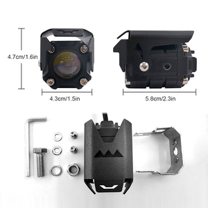 Luces Auxiliares <span class=keywords><strong>Vintage</strong></span> para Motocicleta de Luz Alta/Baja - Product Image 2