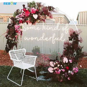 Rebow Dropshipping NO MOQ Christmas Holiday <b>Home</b> Decoration Custom Letter <b>Neon</b> <b>Sign</b> Led <b>for</b> Bedroom - Product Image 2