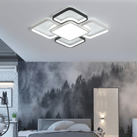 Plafonnier led carré argenté, livraison depuis la chine, vente en gros, usine Alibaba, CE & RoHS