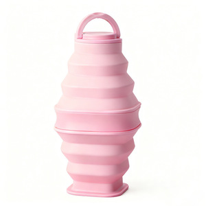 Bouteille d'eau pliable en silicone de qualité alimentaire, rétractable, anti-fuite, grande capacité, pour les voyages et l'utilisation en extérieur - Product Image 4