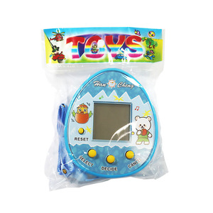 Nouveau jeu électronique virtuel d'animaux de compagnie, porte-clés, jouet éducatif pour enfants, 3 formes (œuf, étoile, maison), jeu portable de poche - Product Image 4