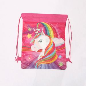 Wholesale <b>Kids</b> Travelling Cartoon Nonwoven <b>Drawstring</b> <b>Bag</b> - Product Image 6
