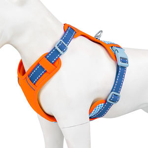 Vente en gros de produit <span class=keywords><strong>pour</strong></span> animaux de compagnie Nouveau harnais <span class=keywords><strong>pour</strong></span> chien en tissu Oxford Logo personnalisé Harnais tactique à boucle et crochet <span class=keywords><strong>pour</strong></span> animaux de compagnie et ensemble de laisse <span class=keywords><strong>pour</strong></span> chien - Product Image 6