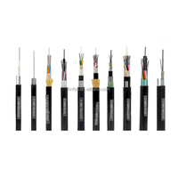 Precio del cable aéreo GYXYC8Y + Y armadura de hilo Fig 8 mini figura 8 cable de fibra óptica figura 2 4 6 8 12 16 núcleo