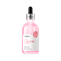 Sérum pour le visage à la vitamine C et à la fleur de cerisier, hydratant, éclaircissant, blanchissant, raffermissant, vente en gros de produits de soin de la peau