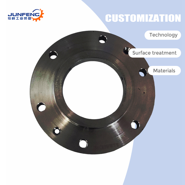 Custom Steel Flange for Mining Machinery Upper Guide Wheel Heavy Duty Rail Guidance Components Factory Supply