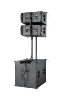 Système de son de haute qualité Outdoor Dj Music 12 pouces Powered Line Array Sound System