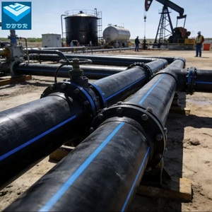 Líneas de Transporte de Agua Producida en Campos Petroleros, PE100, Resistentes al Sulfuro, SDR 11, SDR13.6, Resistentes a la Corrosión, 60mm-400mm - Product Image 2